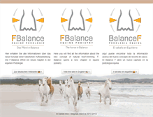 Tablet Screenshot of f-balance.com